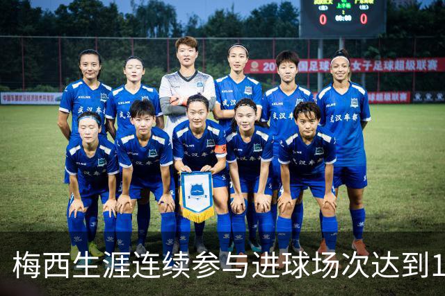梅西生涯连续参与进球场次达到14场，仅次于巴萨时期的17场